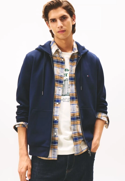 BLUZA MĘSKA Z KAPRUREM TOMMY HILFIGER MW0MW37243