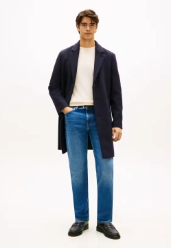 WEŁNIANY PŁASZCZ MĘSKI TOMMY HILFIGER MW0MW40768