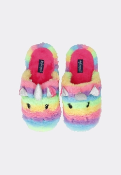 PANTOFLE DZIEWCZĘCE JEDNOROŻEC DEFONSECA ROMA G927