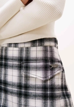 SPÓDNICA DAMSKA MINI W KRATĘ TOMMY JEANS DW0DW21461