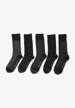 SKARPETY WYSOKIE 5 PAR W PUDEŁKU PRODUCENTA TOMMY HILFIGER 701235374C