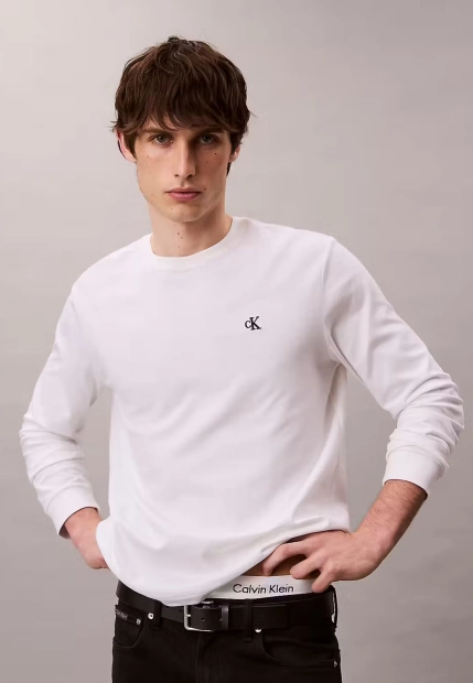 T-SHIRT MĘSKI Z DŁUGIM RĘKAWEM CALVIN KLEIN LV04RD247G