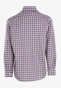 BAWEŁNIANA KOSZULA MĘSKA Z DŁUGIM RĘKAWEM W KRATĘ ASCOT SPORT 15284209