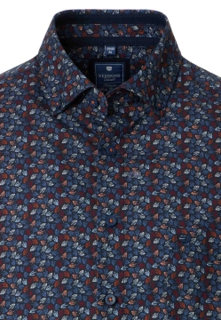KOSZULA MĘSKA Z WZOREM W LIŚCIE REDMOND 252410111