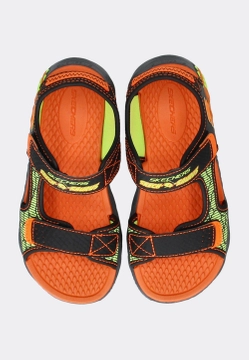 ŚWIECĄCE SPORTOWE SANDAŁY CHŁOPIĘCE SKECH-SAURUS SKECHERS 400614L