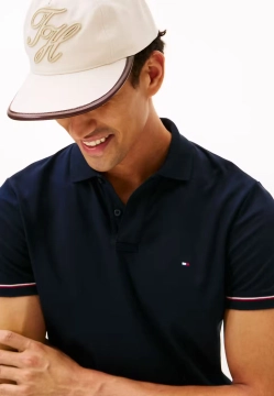 POLO MĘSKIE Z KRÓTKIM RĘKAWEM TOMMY HILFIGER MW0MW41612