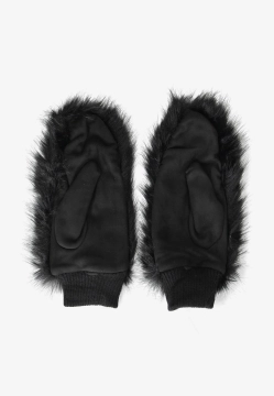 FUTRZANE RĘKAWICZKI DAMSKIE Z JEDNYM PALCEM ST-24020