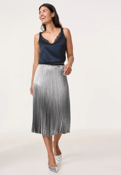 PLISOWANA SPÓDNICA DAMSKA Z POŁYSKIEM GERRY WEBER 311016-66289