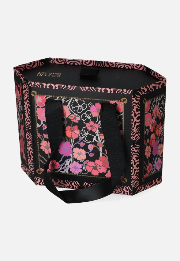 SZAL DAMSKI PRZEPLATANY METALICZNĄ NICIĄ COVERI COLLECTION 252201