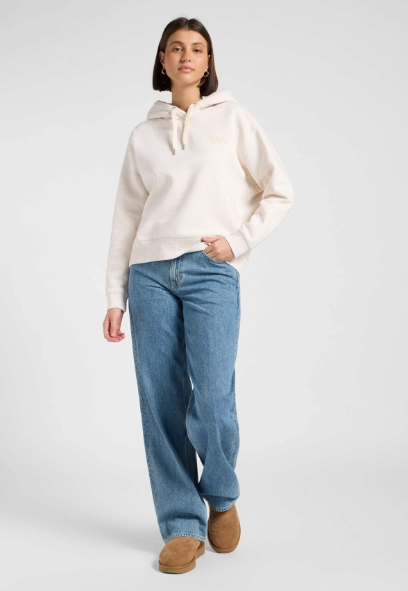 BLUZA DAMSKA RELAXED ESSENTIAL HOODIE LEE 112371337