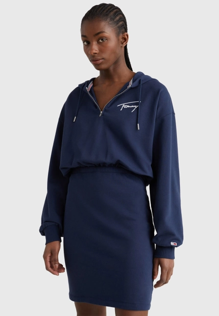 SUKIENKA DRESOWA Z KAPTUREM TOMMY JEANS DW0DW12882