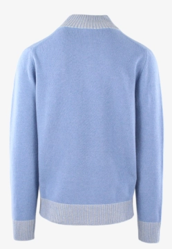 WEŁNIANY PÓŁGOLF MĘSKI Z DOMIESZKĄ KASZMIRU MORGANO 491713