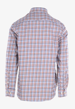 BAWEŁNIANA KOSZULA MĘSKA Z DŁUGIM RĘKAWEM W KRATĘ ASCOT SPORT 15284209