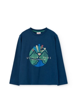 T-SHIRT CHŁOPIĘCY Z NADRUKIEM BOBOLI 599003