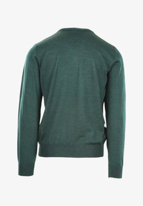 SWETER MĘSKI V Z DOMIESZKĄ WEŁNY YOURNAME MS 02