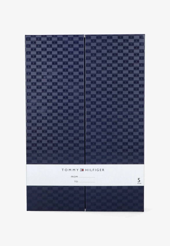 SKARPETY WYSOKIE 5 PAR W PUDEŁKU PRODUCENTA TOMMY HILFIGER 701235374C