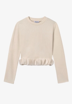 BLUZKA DZIEWCZĘCA Z PŁATKAMI MAYORAL 7030