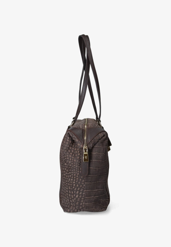 SKÓRZANA DUŻA TOREBKA BRUNO ROSSI N42