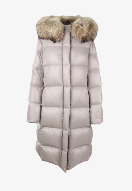 DŁUGA PUCHOWA KURTKA DAMSKA BONNIE ROCKANDBLUE 22829-3711