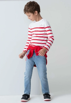 DŁUGIE SPODNIE JOGGER Z BAWEŁNY DLA CHŁOPIĘCA MAYORAL 3513