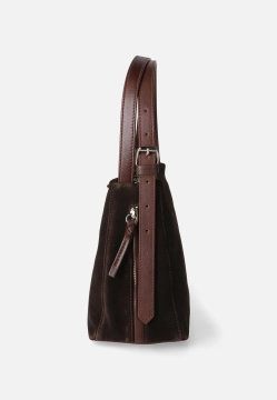 ZAMSZOWA TOREBKA DAMSKA BRUNO ROSSI C350M