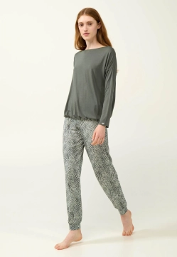 PIŻAMA DAMSKA Z MICROMODALU VAMP 23013