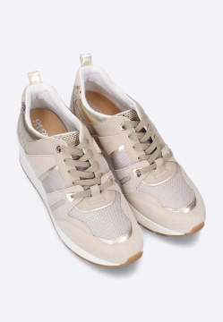 SKÓRZANE SNEAKERSY DAMSKIE GEOX D268LB 022AS