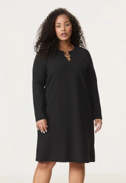 SUKIENKA DAMSKA Z OZDOBĄ SAMOON 581504-26416