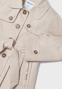 PŁASZCZ WIĄZANY DZIEWCZĘCY MAYORAL 3446