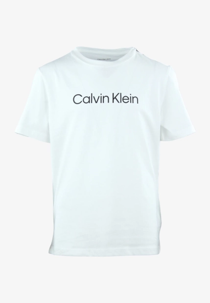 T-SHIRT CHŁOPIĘCY Z KRÓTKIM RĘKAWEM LOGO CALVIN KLEIN IU0IU00690B