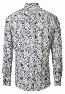 KOSZULA MĘSKA Z WZOREM W LIŚCIE REDMOND 252460111