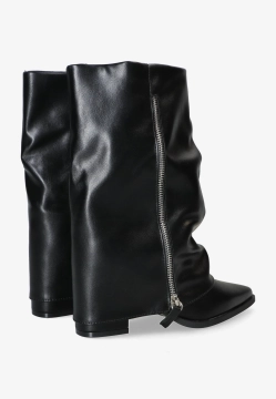 KOZAKI KOWBOJKI DAMSKIE ZE SKÓRY EKOLOGICZNEJ CLYO RQ25 115