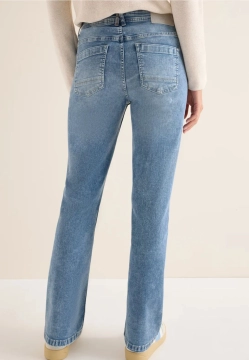 JEANSY DAMSKIE Z EFEKTEM PRZETARCIA CECIL 3 380036BOOTC