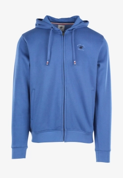 BLUZA MĘSKA ZAPINANA NA ZAMEK Z KAPTUREM BEVERLY HILLS POLO CLUB F441431