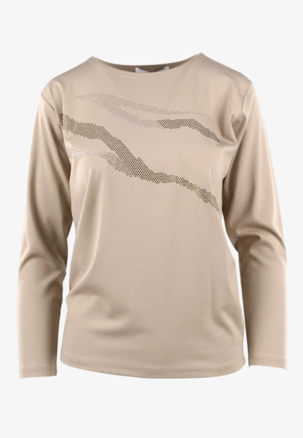 T-SHIRT DAMSKI Z DŁUGIM RĘKAWEM ZAPS ENNA