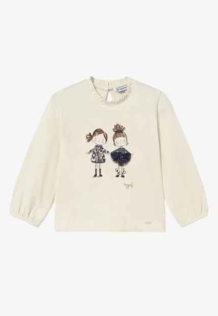 T-SHIRT DZIEWCZĘCY MAYORAL 2075