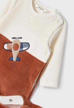 ŚPIOSZKI Z HAFTOWANĄ APLIKACJĄ DLA NOWORODKA MAYORAL 2626