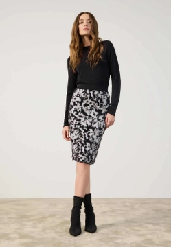 DZIANINOWA SPÓDNICA DAMSKA TAIFUN 612406-15405