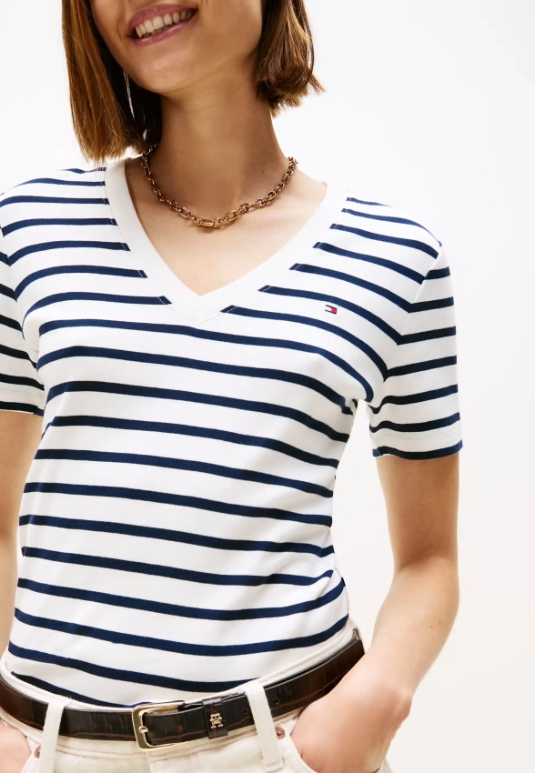 T-SHIRT DAMSKI TOMMY HILFIGER WW0WW40584