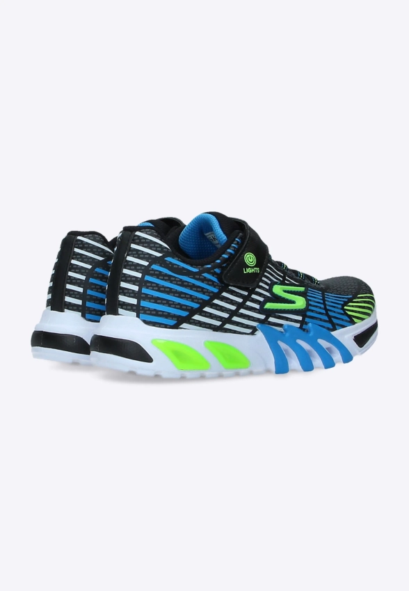 PÓŁBUTY SPORTOWE ZE ŚWIECĄCĄ PODESZWĄ SKECHERS 400135LBBLM