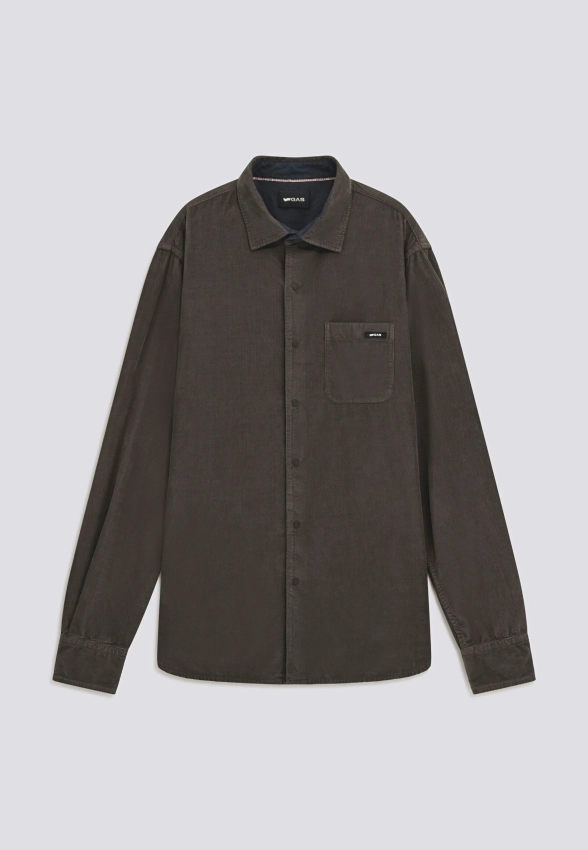 SZTRUKSOWA KOSZULA MĘSKA GAS B0872