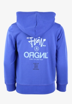 BLUZA DZIEWCZĘCA Z KAPTUREM ZAPINANA NA ZAMEK ORGINAL MARINES DFA2534BA