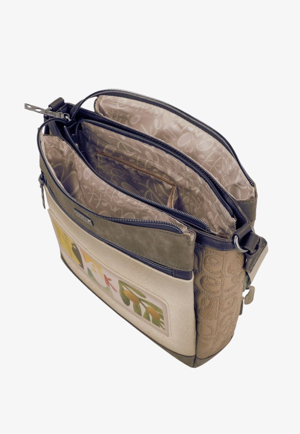 TOREBKA DAMSKA Z TRZEMA PRZEGRODAMI ANEKKE AMPHORA 42713-039