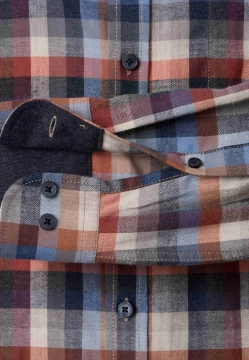 KOSZULA MĘSKA W KRATĘ Z DŁUGIM RĘKAWEM CASAMODA 454488100