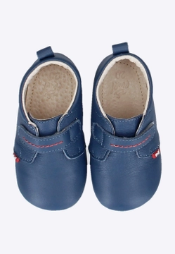 TRZEWIKI DZIECIĘCE SKÓRZANE ZAPINANE NA RZEP EMEL N102-2