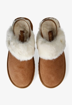 ZAMSZOWE DAMSKIE PANTOFLE NA PLATFORMIE LIU JO SF5107P0306