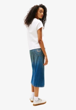 T-SHIRT DAMSKI Z KWIATOWYM MOTYWEM FLAGI TOMMY JEANS DW0DW20897