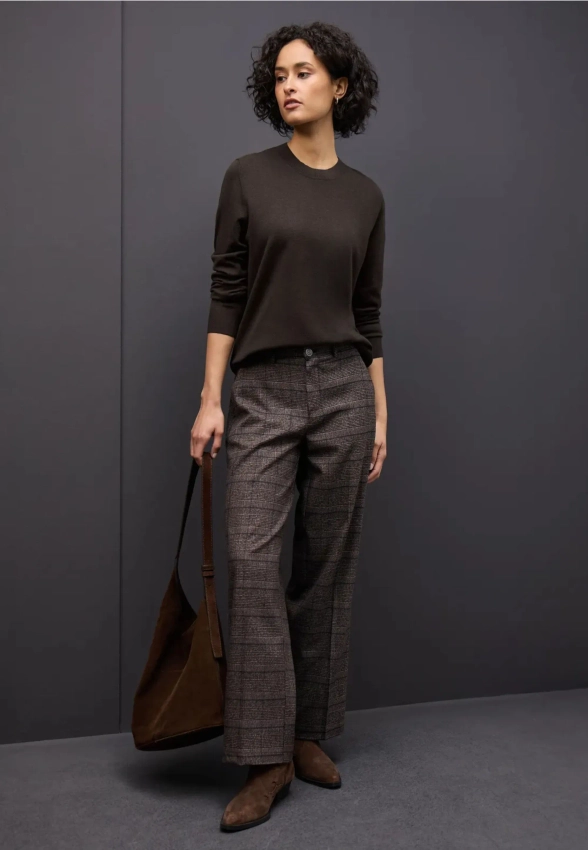 SWETER DAMSKI Z MIESZANKI WISKOZY STREET ONE 4 303476