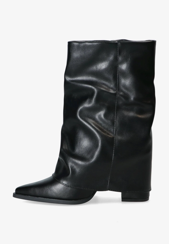 KOZAKI KOWBOJKI DAMSKIE ZE SKÓRY EKOLOGICZNEJ CLYO RQ25 115