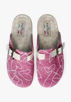 PANTOFLE DAMSKIE Z FILCU Z KOLEKCJI FLY FLOT 44 W68 MR